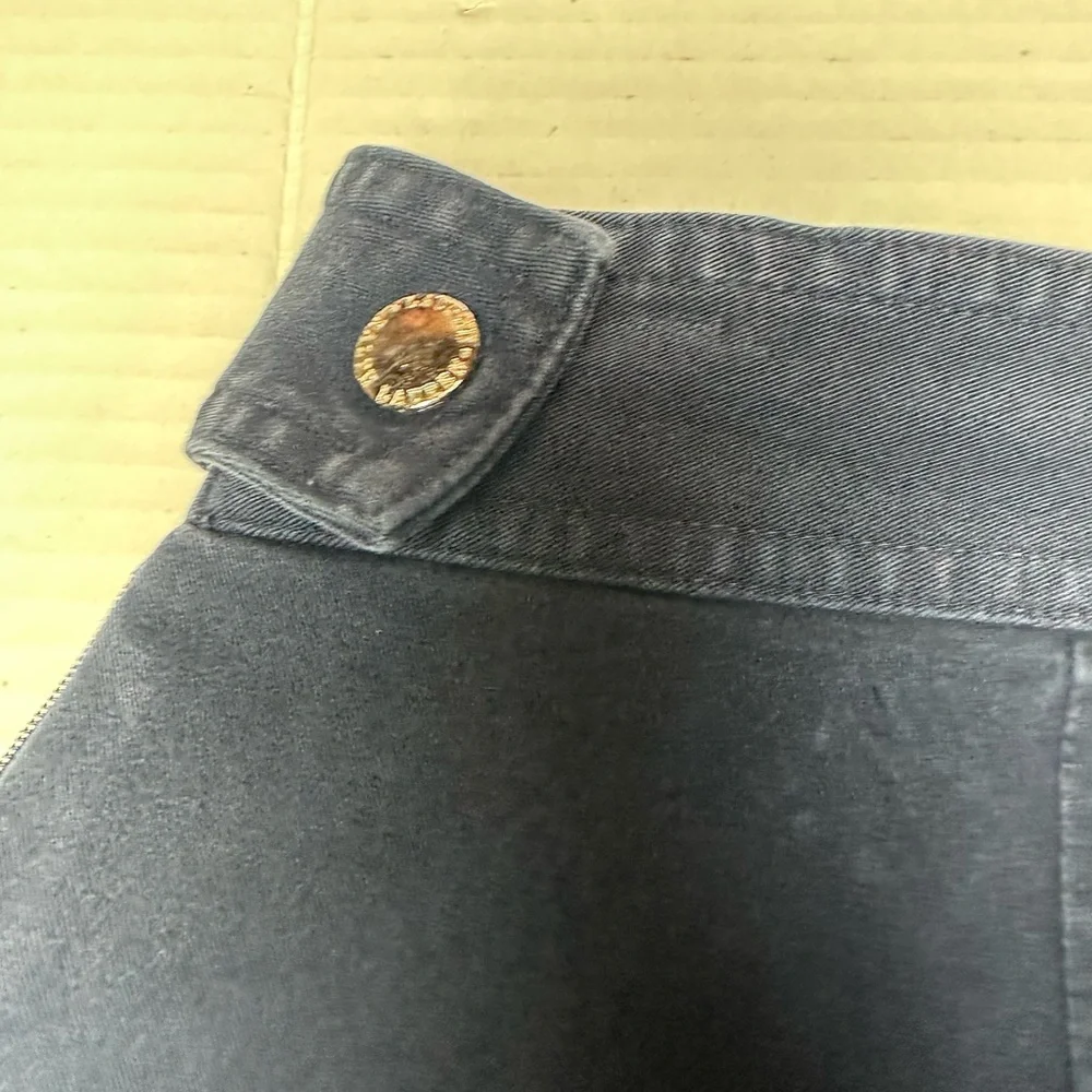 Ralph‎ Lauren Skirt Women’s 8 Blue Zip Pencil Straight Pockets Mini Cotton